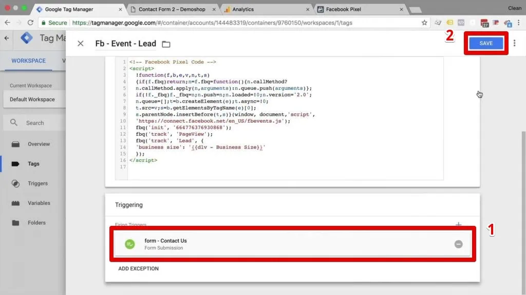 Use Case 1 Enrich Your Facebook Pixel Conversion Data With Form Field Values