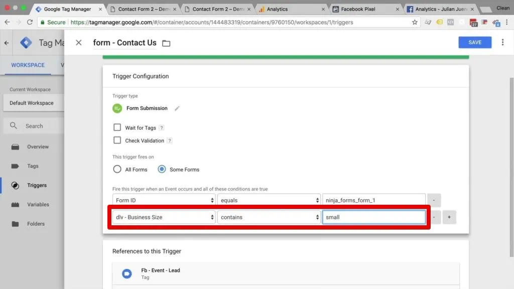 Use Case 2 Restrict When Your Form Submission Trigger Fires