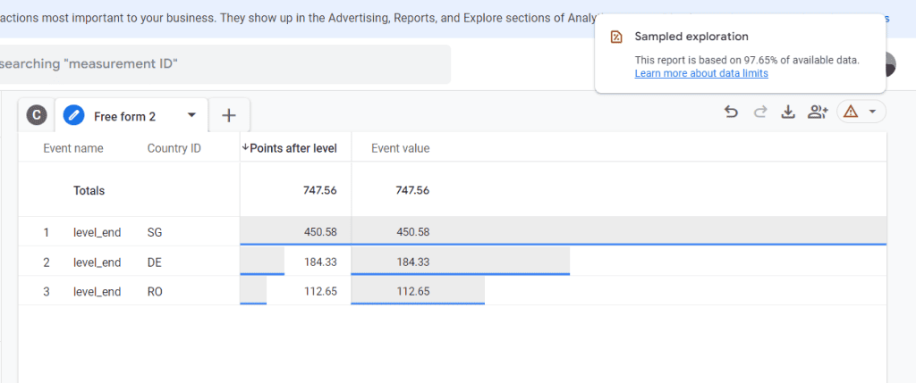 Custom metrics with decimals