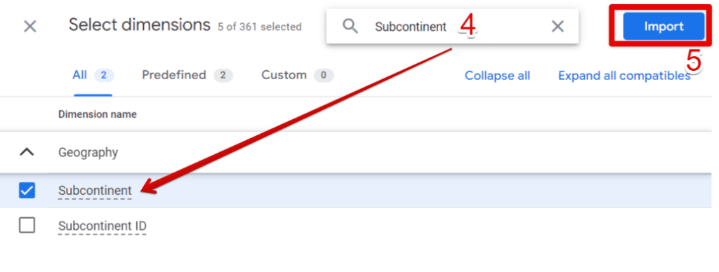 Adding the Subcontinent dimension
